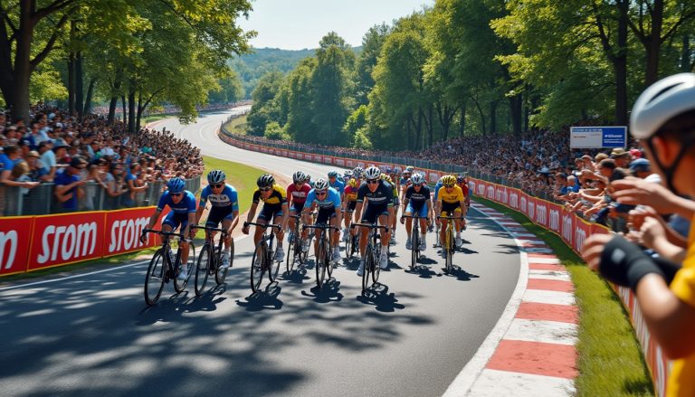 découvrez les moments les plus surprenants du peloton lors du tour de france sur le circuit de magny-cours, entre émotions fortes et scènes inattendues.