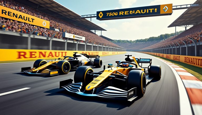 un an après le renouvellement de leur pilote, renault s'impose comme leader sur le marché face à stellantis, consolidant ainsi sa position dominante.