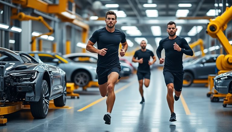 découvrez une course à pied unique qui traversera prochainement les ateliers de l'usine automobile stellantis près de rennes, offrant une expérience sportive inédite au cœur de l'industrie.