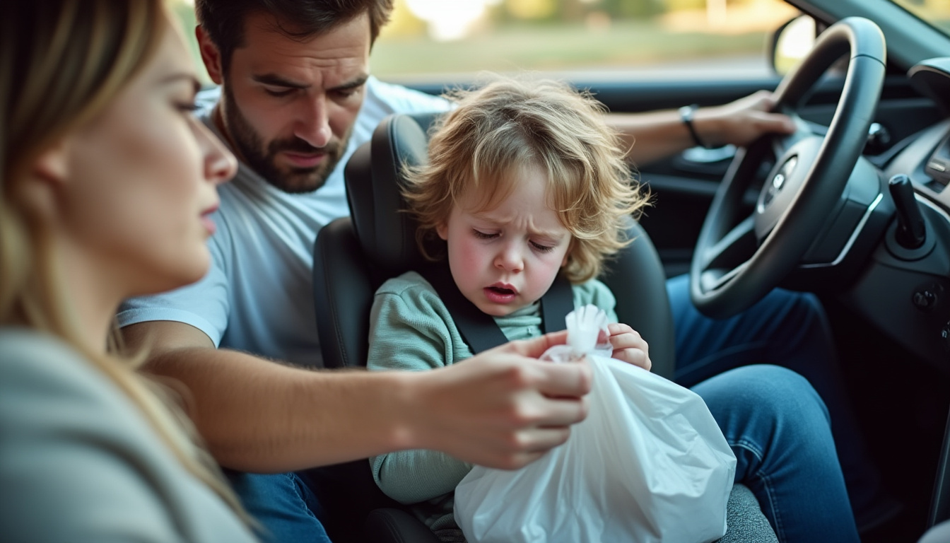 découvrez les actions urgentes à prendre si votre enfant vomit dans la voiture pendant les vacances d’été pour gérer la situation rapidement et en toute sérénité.