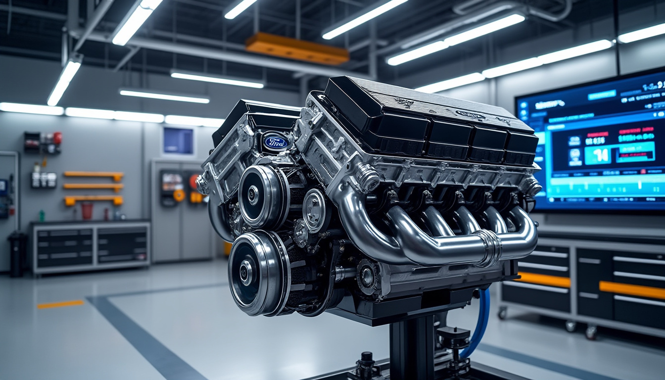 découvrez le succès inaugural du moteur v8 de la ford hypercar lors des premiers essais du championnat wec, une performance prometteuse pour la compétition.