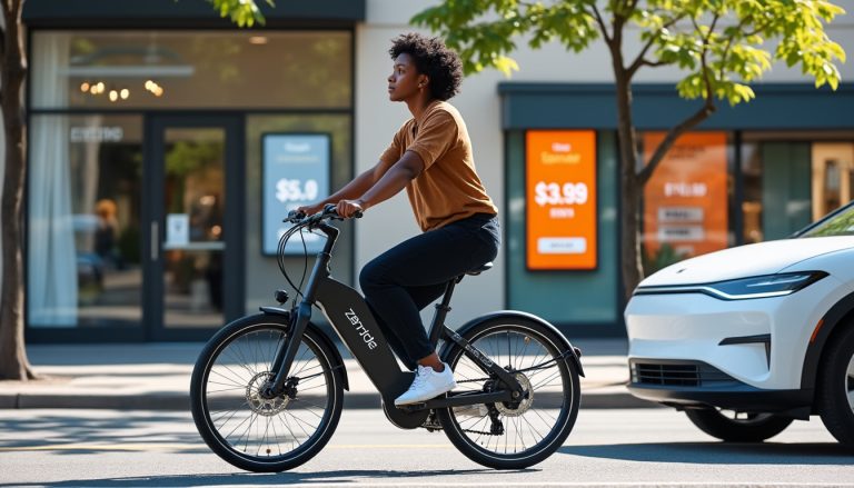 découvrez zenride, le vélo électrique qui lutte contre l'inflation tout en complétant parfaitement votre voiture électrique pour un transport économique et écologique.