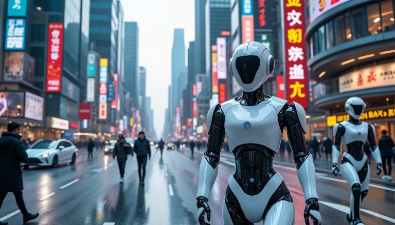 découvrez comment la chine, après avoir révolutionné l'industrie de la voiture électrique, se lance désormais dans la course aux robots humanoïdes, ouvrant une nouvelle ère technologique.