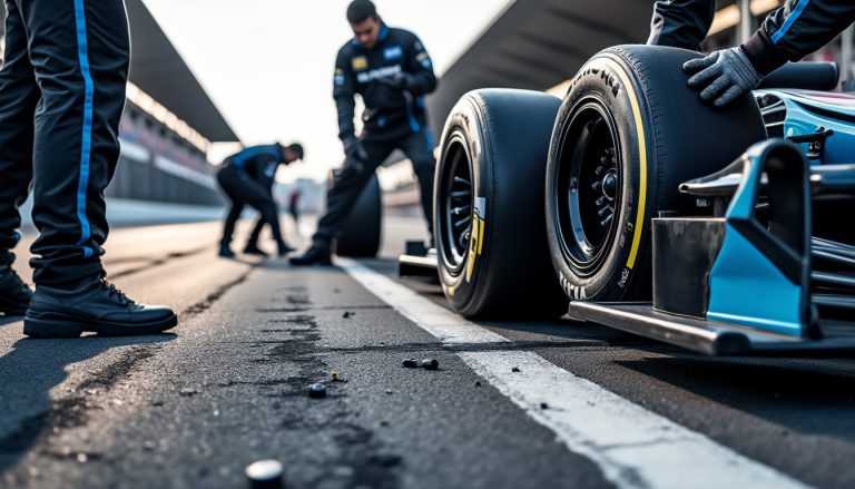 découvrez comment le sport automobile révèle les secrets du coût du montage des pneus, de la préparation du tracé à l'asphalte, sur sport.fr.