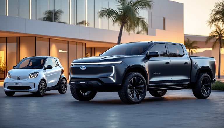 découvrez le nouveau pick-up électrique de ford, ultra équipé et proposé à un prix mini, offrant des performances impressionnantes et rivalisant avec les petites citadines françaises.