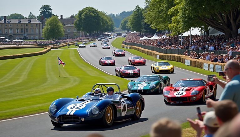 découvrez le goodwood festival of speed, le rendez-vous mythique de l'automobile où champions et passionnés du monde entier se retrouvent pour célébrer la vitesse, l'innovation et la passion automobile.