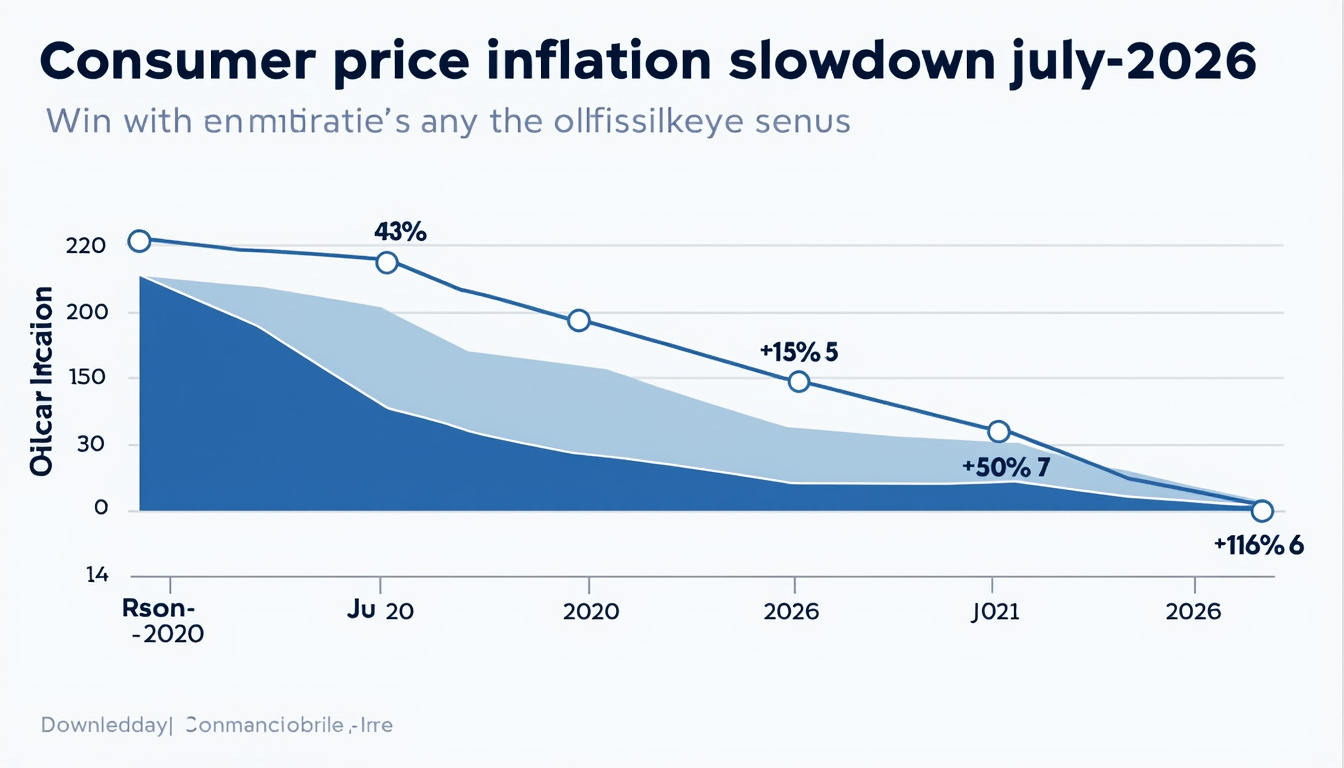 découvrez comment l'inflation en juillet a ralenti avec une hausse des prix de seulement 0,4 % sur un an, indiquant un ralentissement du rythme de la hausse des coûts.