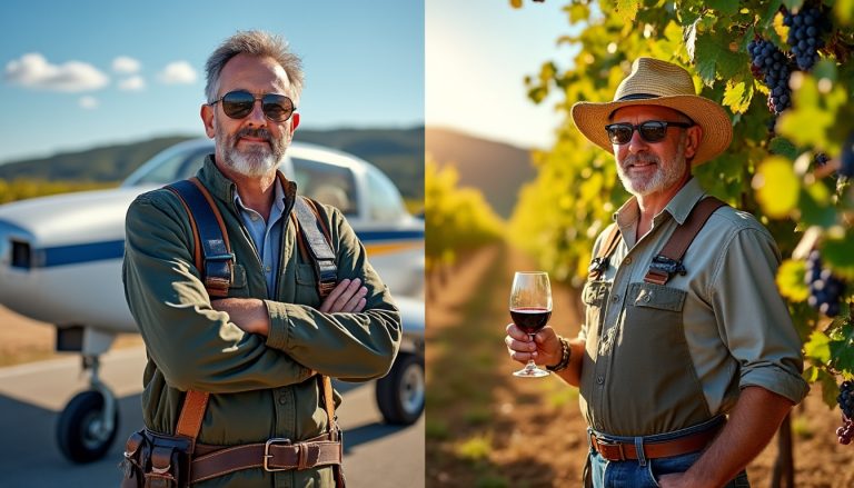 découvrez la vie passionnante de jean-marie bastide, pilote et vigneron à tavel, qui mène une double vie riche en aventures et en savoir-faire.