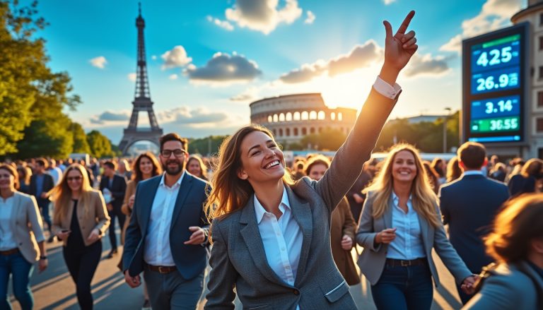 l'europe entame la semaine avec optimisme grâce à la baisse des prix du pétrole, stimulant la croissance économique et la confiance des marchés.