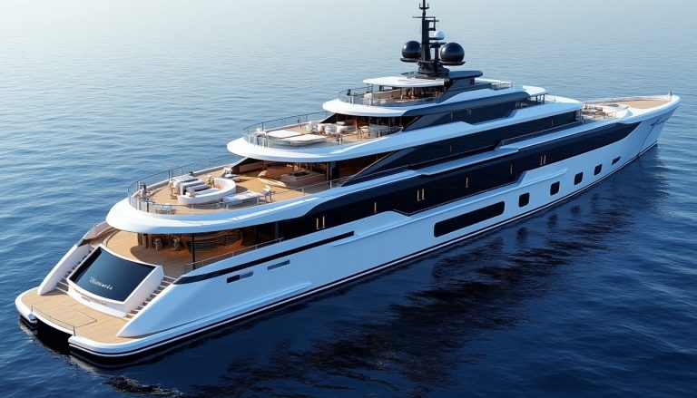 découvrez le superyacht kismet, un géant de 122 mètres loué 3 millions d'euros la semaine, qui fait rêver les amoureux de la mer par son luxe et son élégance exceptionnels.