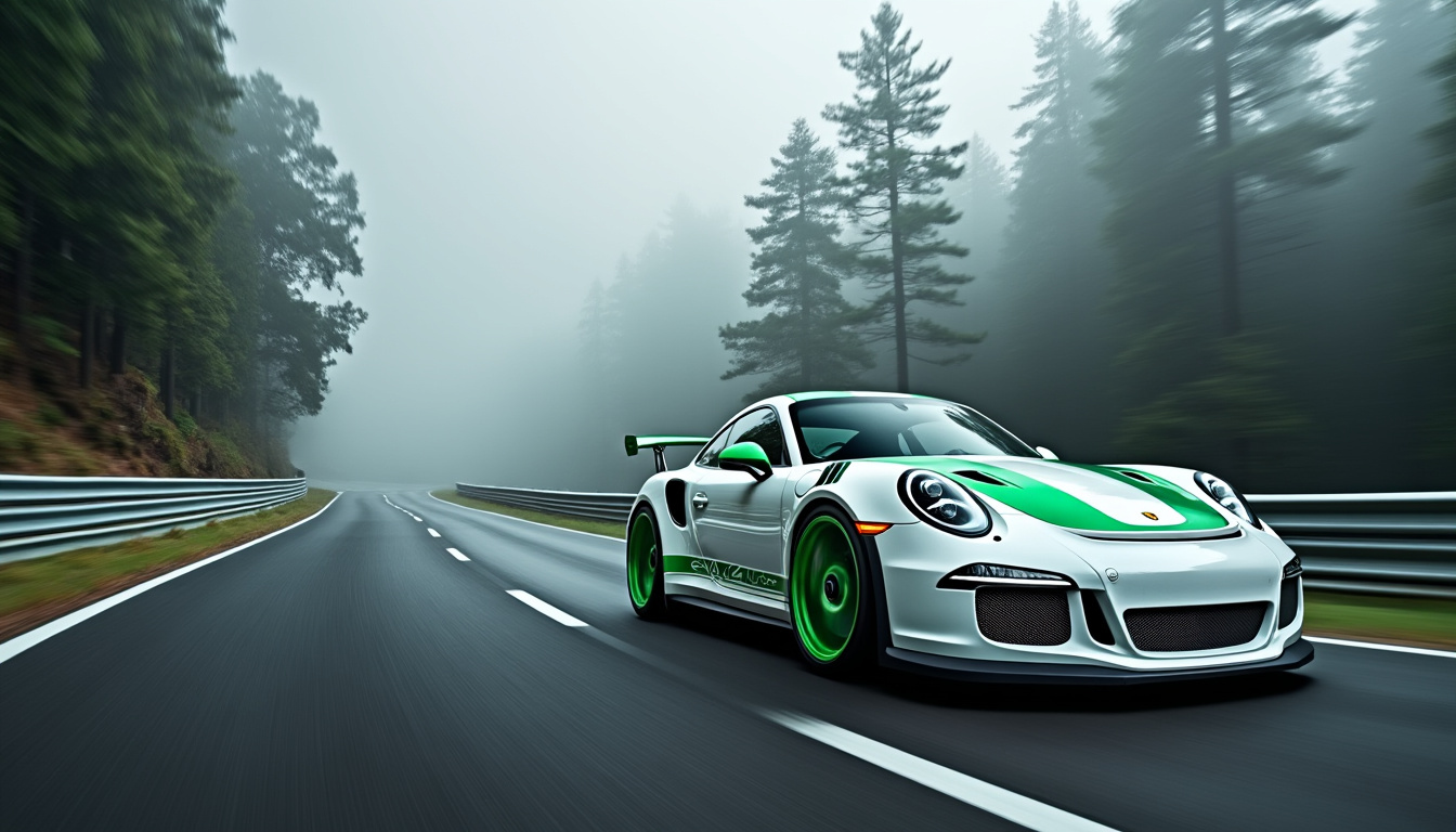 découvrez l'édition spéciale exclusive pour la 911 gt3 célébrant les 100 ans du légendaire circuit du nürburgring, un événement unique pour les passionnés de performance et d'histoire automobile.