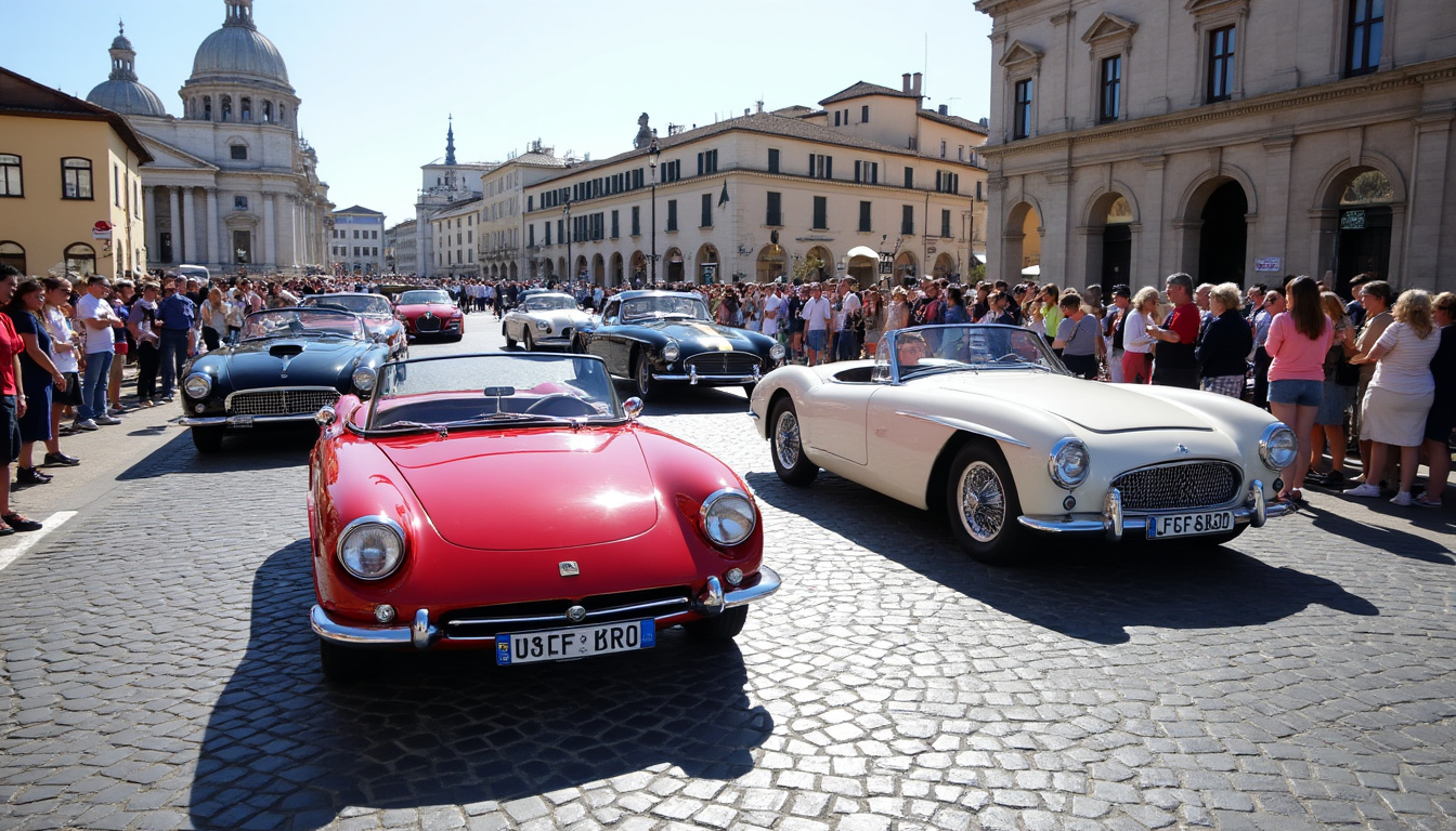 découvrez en exclusivité les photos des voitures de légende qui envahissent la place de l’arsenal avant la parade spectaculaire à belfort. un événement incontournable pour les passionnés d'automobiles classiques.