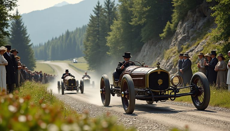 découvrez l'histoire passionnante du territoire de belfort il y a 120 ans, où la course de côte prenait son envol sur le ballon d’alsace, un événement emblématique du sport automobile.