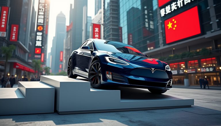 tesla chute du podium des ventes en chine, signalant un avertissement important pour son futur sur ce marché clé.