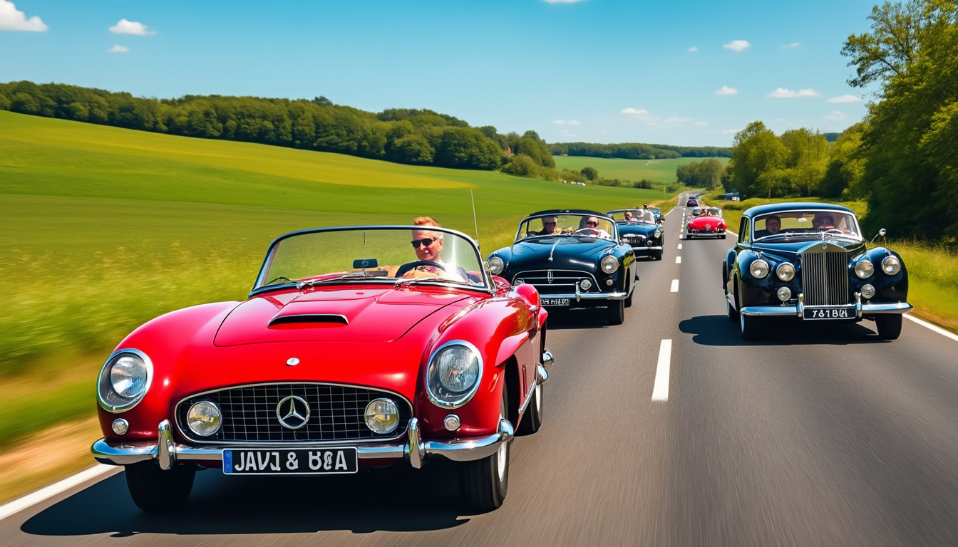 découvrez un cortège exceptionnel de 80 véhicules d'époque qui illuminera bientôt les routes de bastogne, neufchâteau, habay et libramont pour un voyage nostalgique inoubliable.