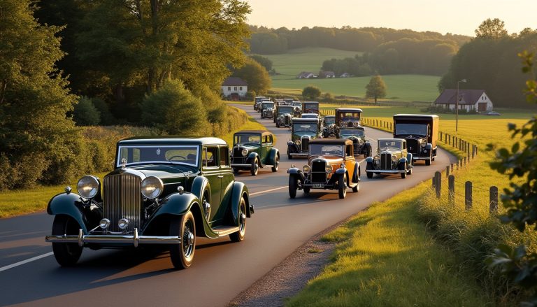 découvrez un cortège exceptionnel de 80 véhicules d'époque qui s'apprête à illuminer les routes de bastogne, neufchâteau, habay et libramont, offrant un voyage fascinant à travers l'histoire automobile.