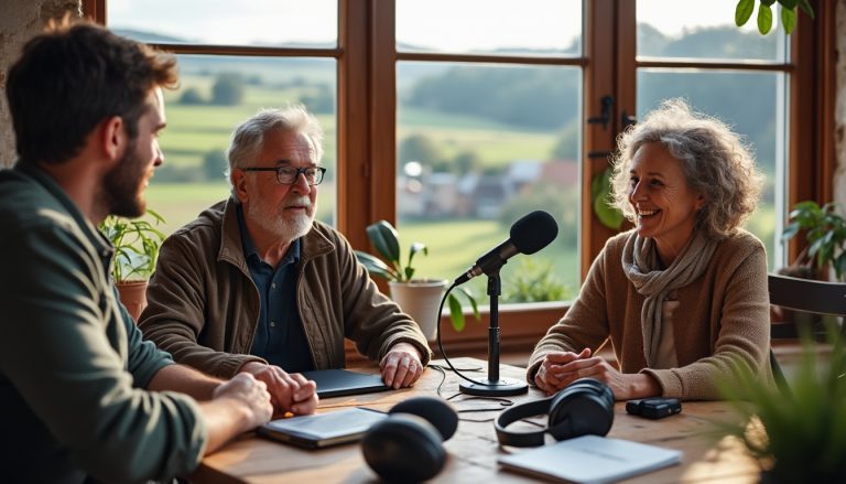 découvrez un podcast qui donne la parole au monde rural et explore ses idées, ses défis et les initiatives qui façonnent les villages de demain.