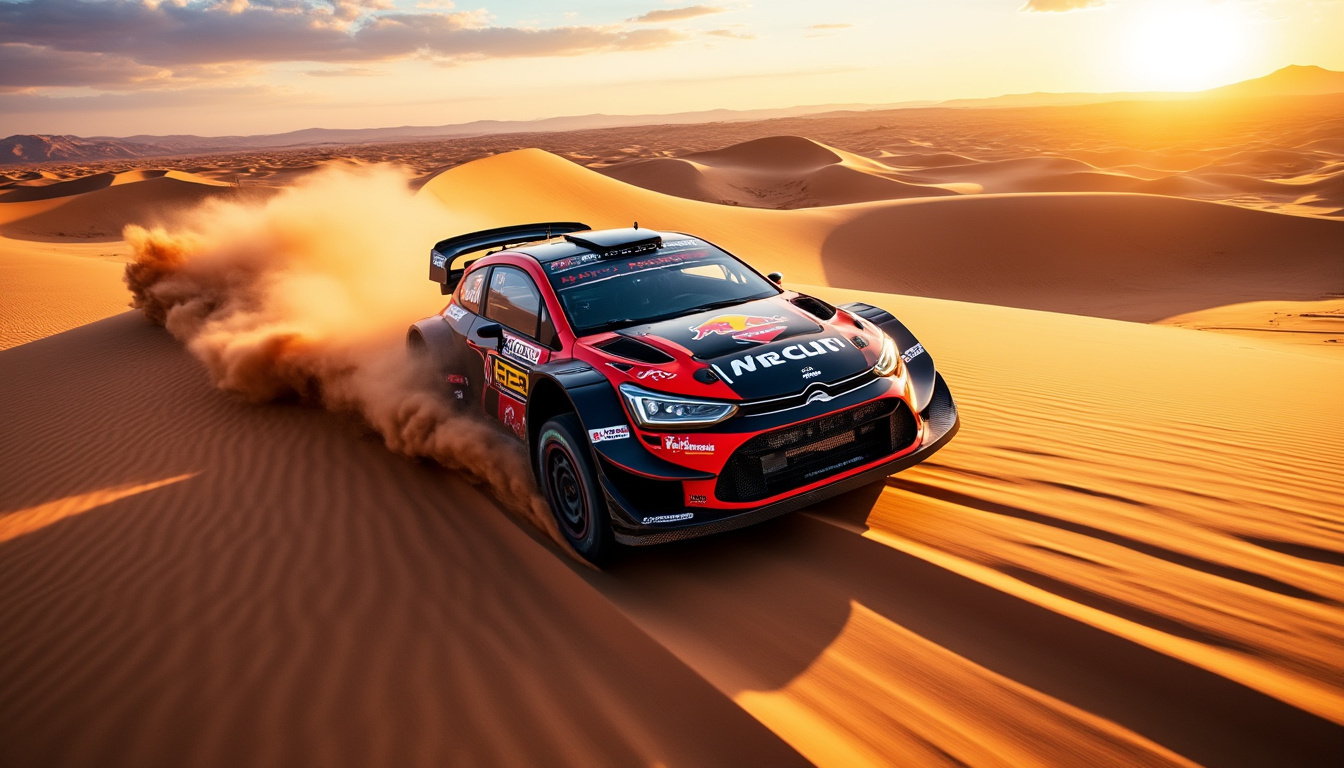 le rallye d'arabie saoudite retiré du calendrier wrc en raison des tensions géopolitiques, impactant le championnat automobile international.