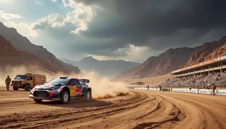 le rallye d'arabie saoudite retiré du championnat wrc en raison des tensions géopolitiques, impactant le calendrier automobile international.