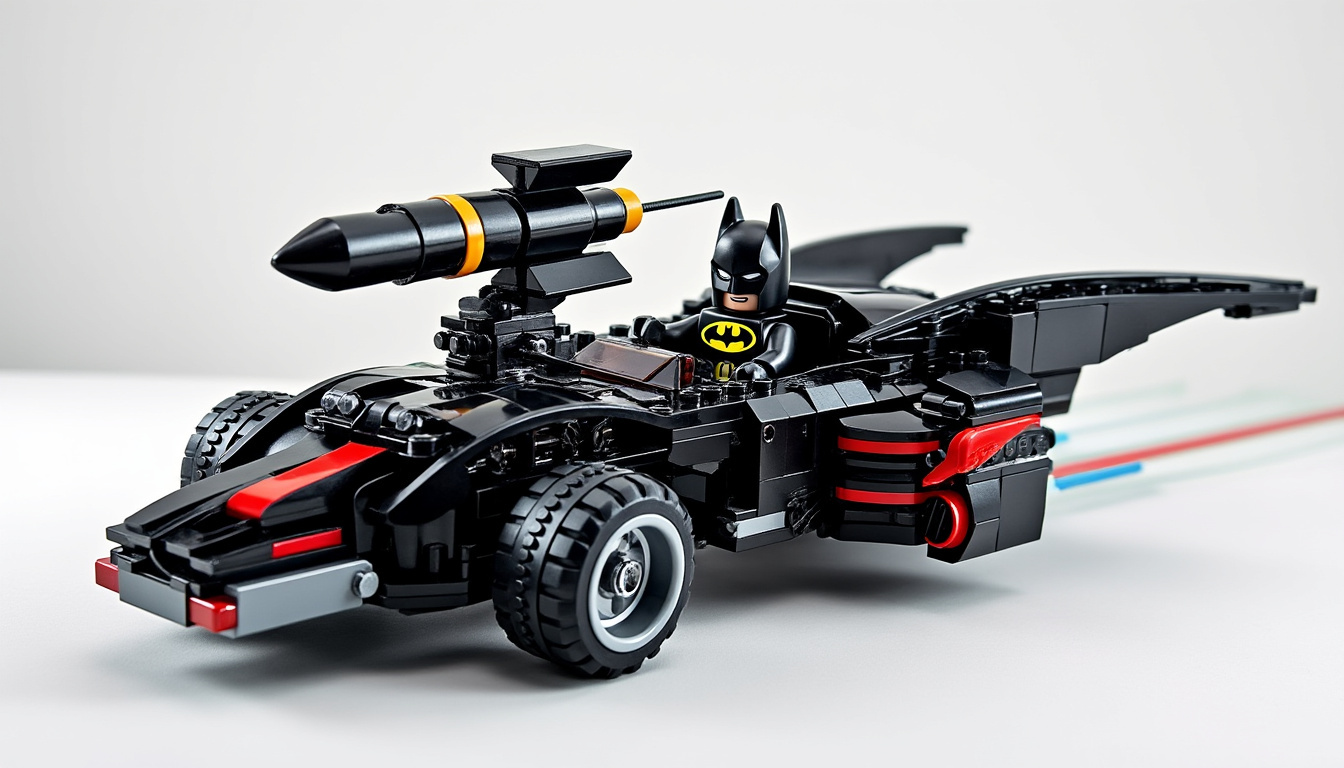 découvrez la toute nouvelle batmobile lego avec le grand retour de batman ! une exclusivité à ne pas manquer pour tous les fans et collectionneurs.
