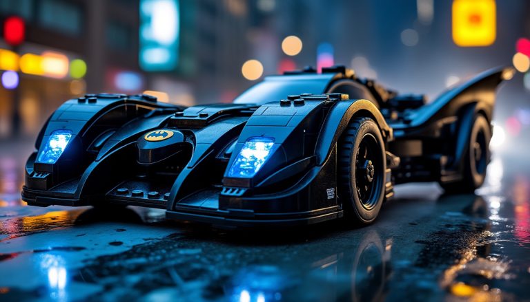 découvrez la toute nouvelle batmobile lego avec le grand retour de batman ! une expérience de construction unique et pleine d'aventures vous attend dès maintenant.