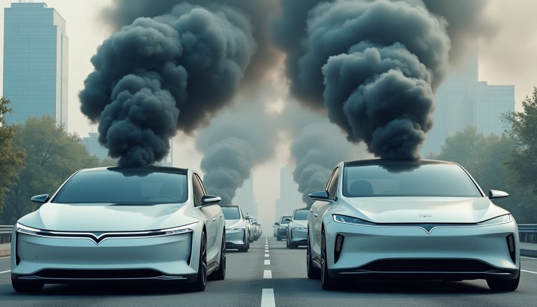 une étude révèle que certains véhicules dits écologiques peuvent émettre jusqu'à 4,6 fois plus de pollution que prévu, remettant en question leur impact environnemental réel.