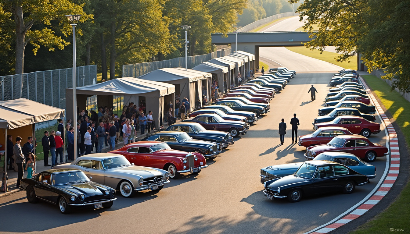 à nogaro, le classic festival réunit 1 000 voitures de collection pour célébrer l’âge d’or de l’automobile.