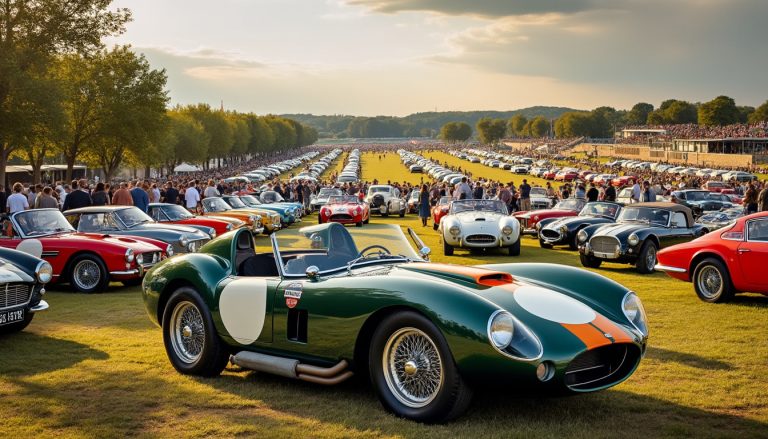 à nogaro, le classic festival rassemble 1 000 voitures de collection pour faire revivre l’âge d’or de l’automobile et célébrer les belles mécaniques.