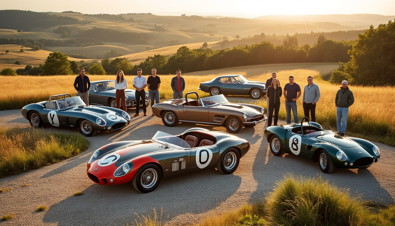 découvrez comment une passion familiale pour le sport automobile se transmet de génération en génération dans un charmant village proche de casteljaloux.