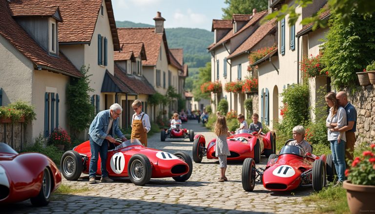 découvrez un village près de casteljaloux où la passion du sport automobile se transmet de père en fils, entre traditions familiales et adrénaline.