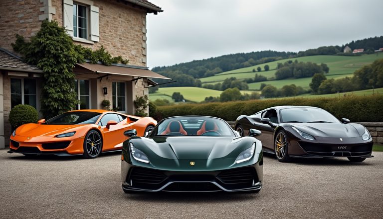 dans le roannais, un professionnel revend des voitures d’exception, de porsche à lamborghini et ferrari, avec des modèles pouvant atteindre 250 000 euros.