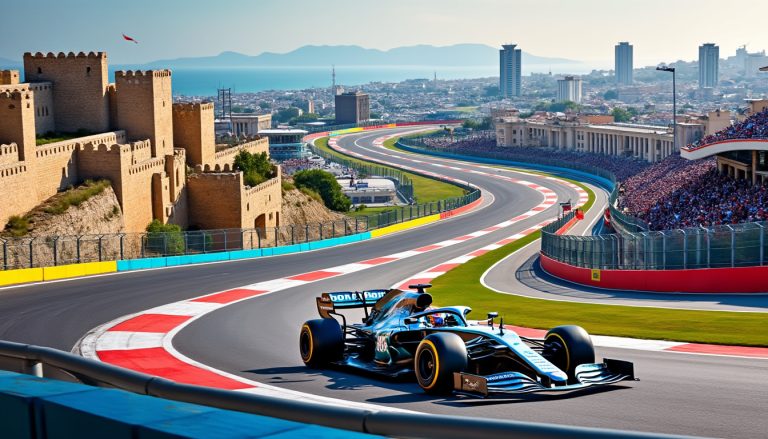 découvrez pourquoi le circuit de bakou en formule 1 est unique, alliant vitesse, défis urbains et des panoramas spectaculaires sur sport.fr.