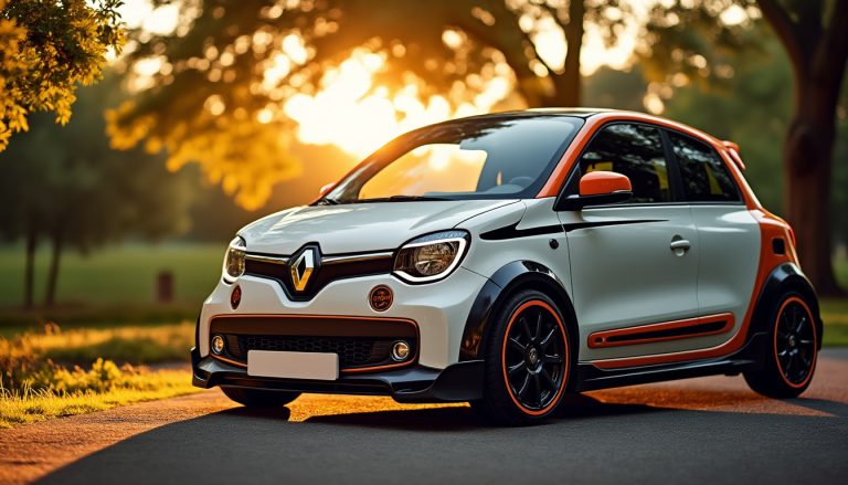 découvrez la twingo oneone, une création unique et pleine de sens conçue par la team gachon, un duo père et fils passionné et talentueux.