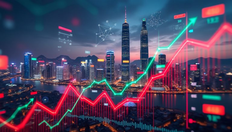 les marchés boursiers de chine et hong kong flambent grâce à l'essor rapide de l'intelligence artificielle, juste avant le sommet stratégique entre xi jinping et donald trump.