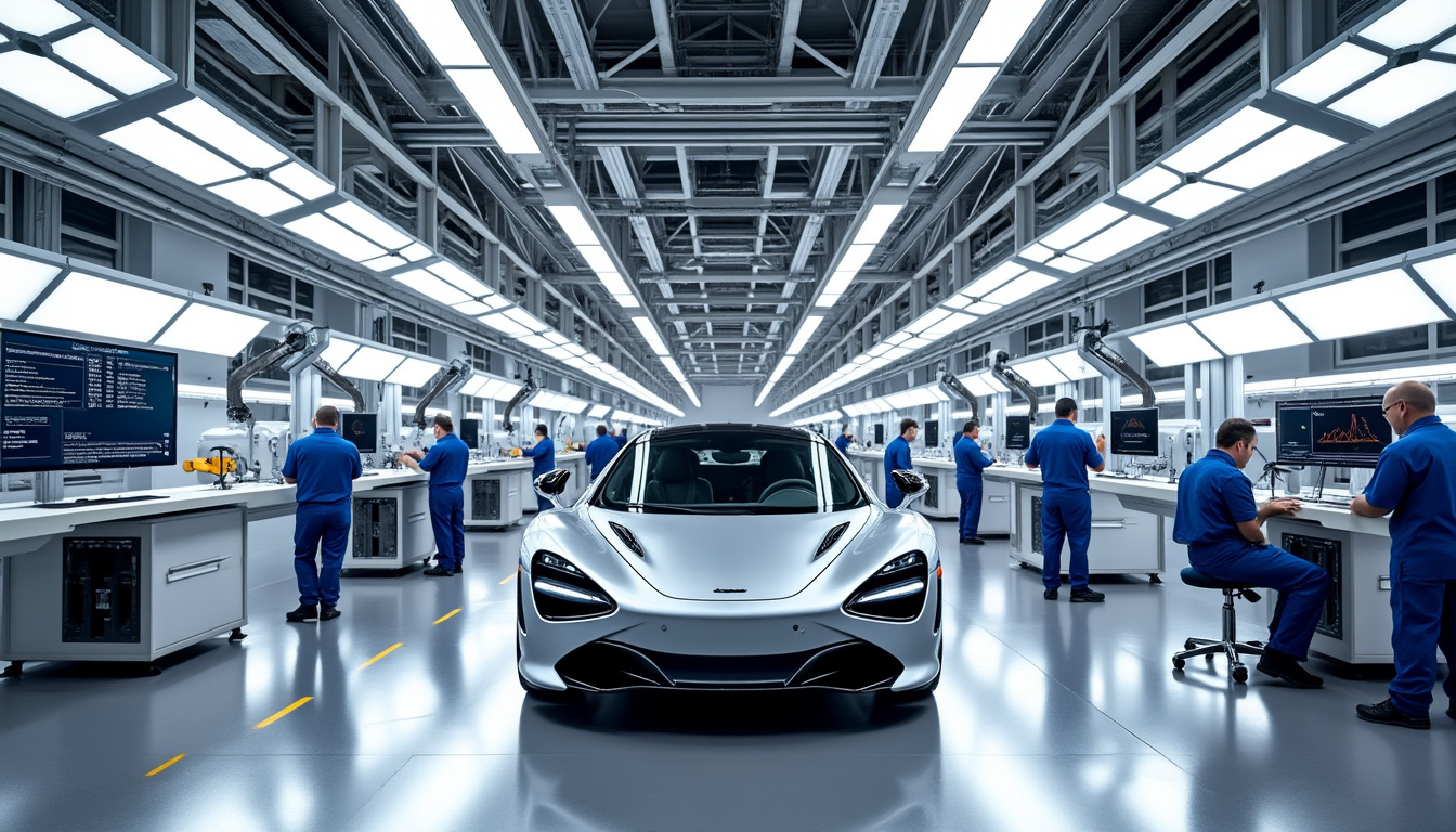 mclaren investit 583 millions d'euros pour augmenter sa capacité de production au royaume-uni et présenter son tout premier suv, marquant une nouvelle étape stratégique pour la marque.