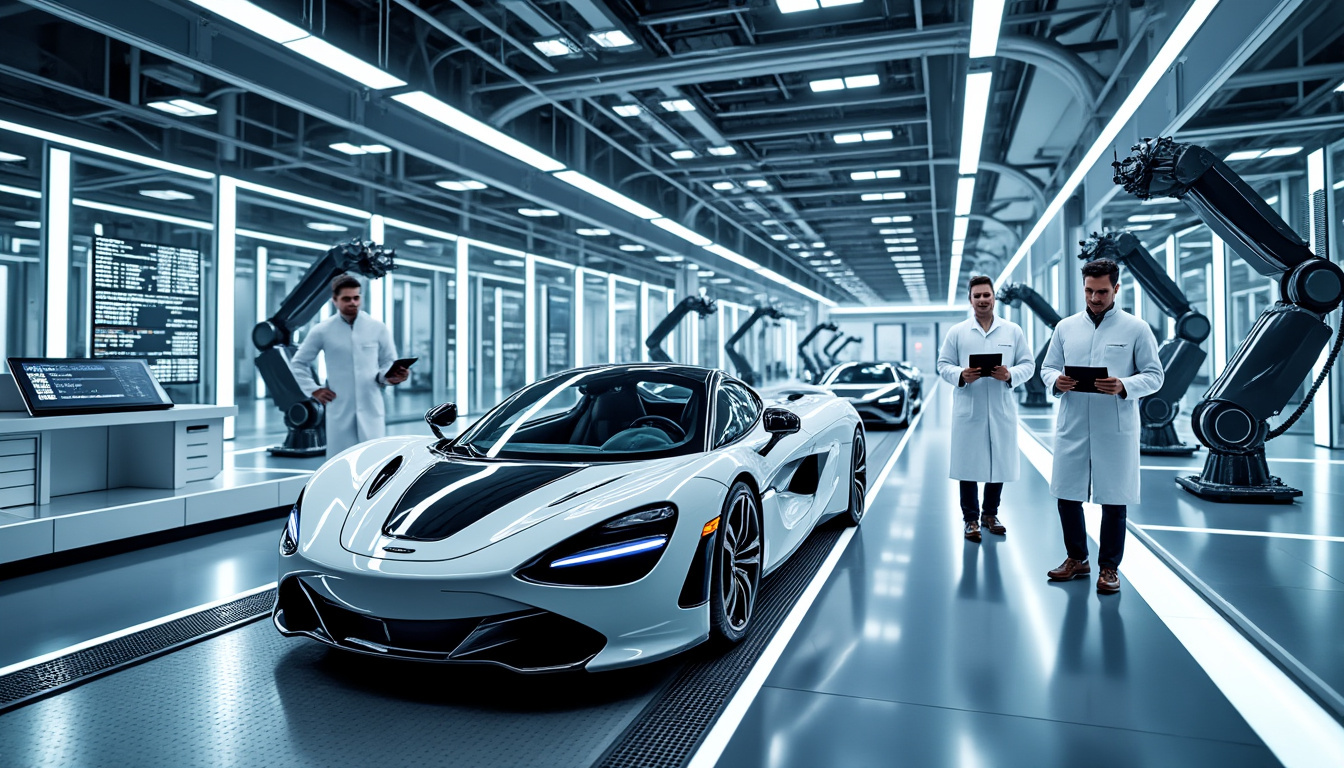mclaren investit 583 millions d'euros pour renforcer sa production au royaume-uni et prépare le lancement d'un nouveau suv, alliant performance et innovation.