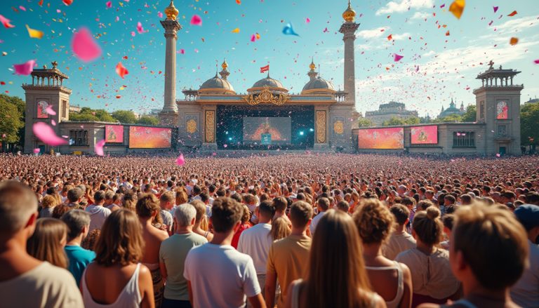 découvrez une célébration exceptionnelle rassemblant des milliers de participants pour commémorer un siècle d'histoire dans une fête inoubliable et pleine d'émotions.
