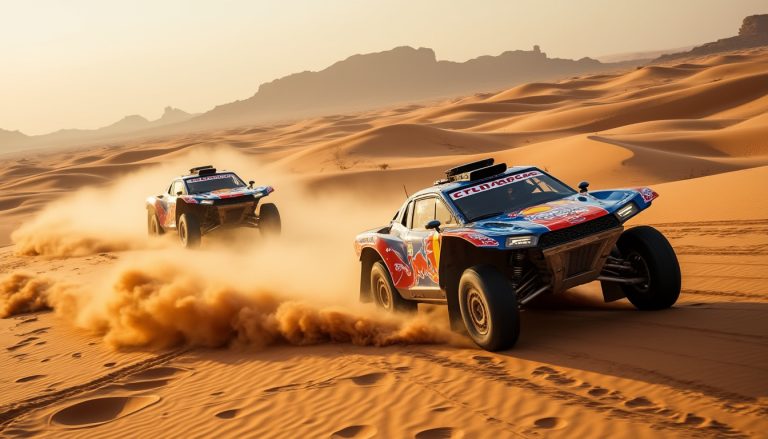 des pilotes de l’ain se lancent dans le rallye-raid sur les traces du mythique paris-dakar, entre défi sportif, aventure et passion mécanique.