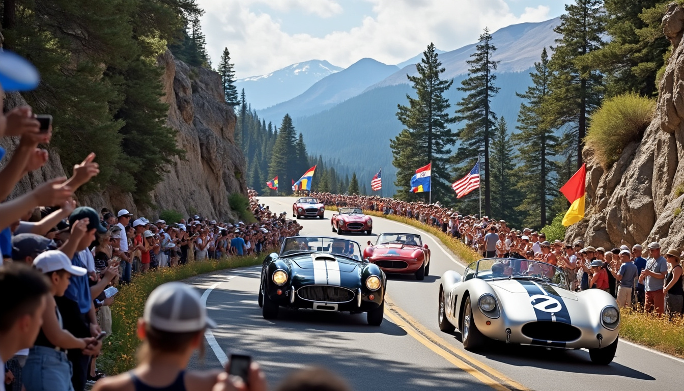 ne manquez pas la démonstration inaugurale de la montée du col d’ares en sport automobile, ce dimanche 6 septembre, un événement spectaculaire pour les passionnés de vitesse et de sensations fortes.