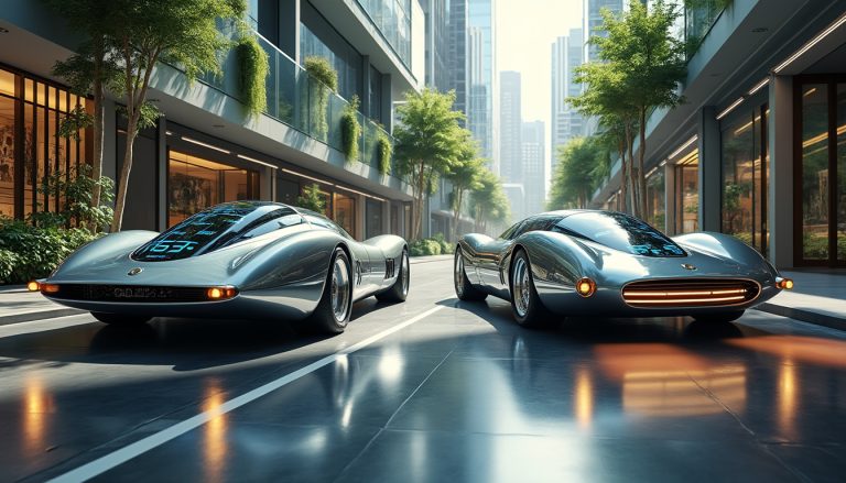 découvrez comment les voitures modernes évolueront et à quoi ressembleront les véhicules de collection dans 50 ans, entre innovation technologique et respect du patrimoine automobile.