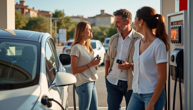 à perpignan, la hausse des prix du carburant pousse de plus en plus de clients à louer des voitures électriques pour réduire leurs dépenses.
