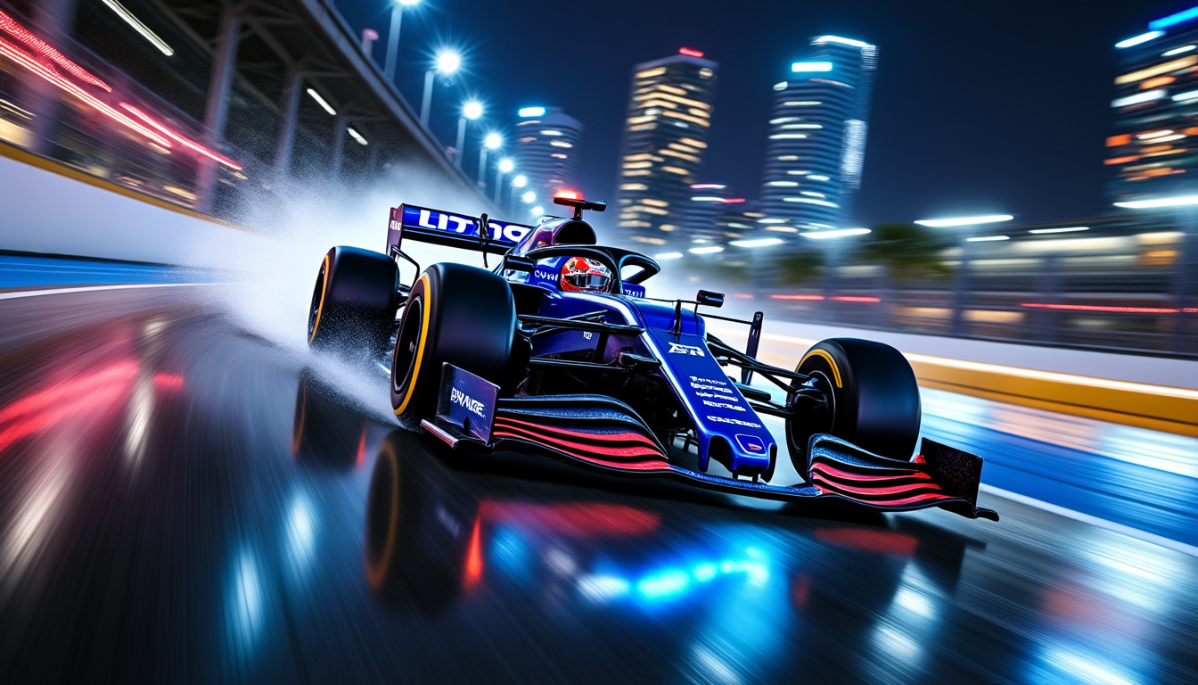 à singapour, pierre gasly est sanctionné en qualifications : son chrono est annulé, un coup dur pour alpine f1 avant la course.