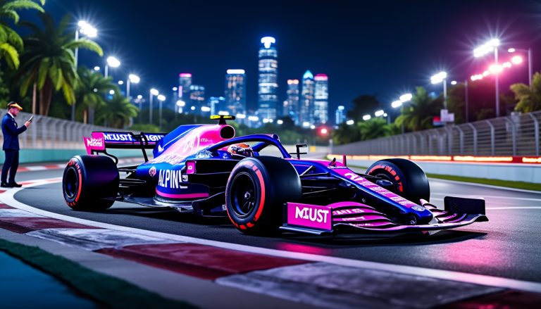 à singapour, pierre gasly est sanctionné en qualifications et son chrono est annulé. découvrez les conséquences pour alpine f1.