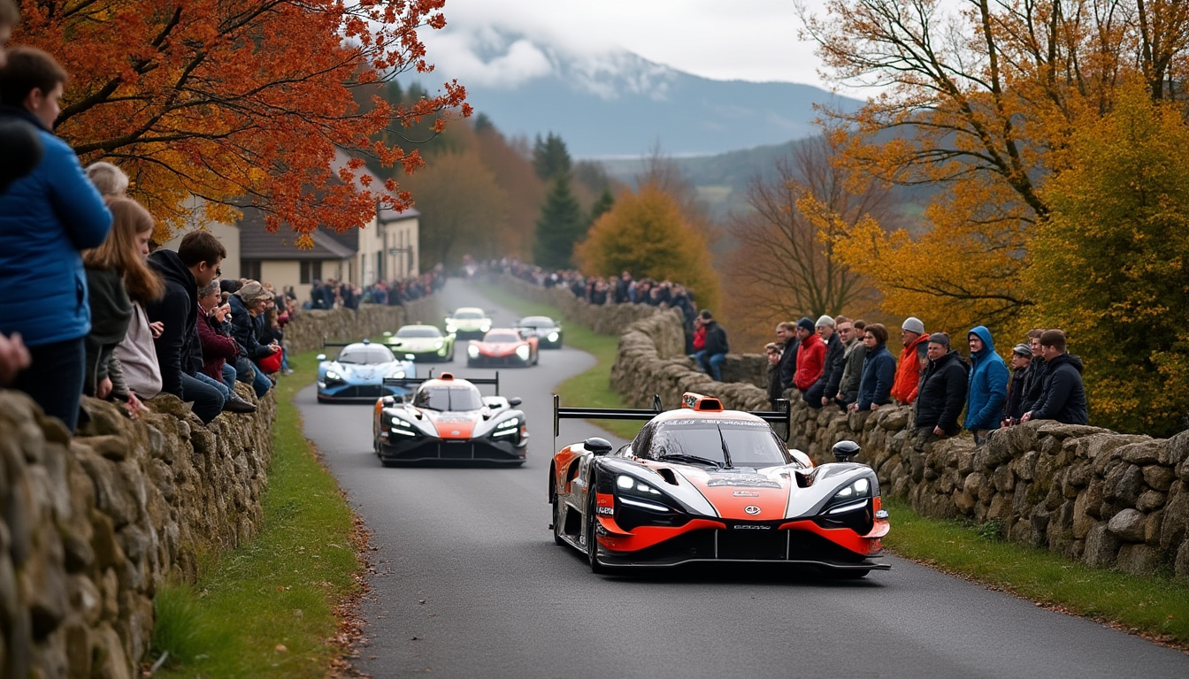 grézieu-le-marché accueille sa première course de côte automobile, un nouvel événement qui met la commune sur la ligne de départ.
