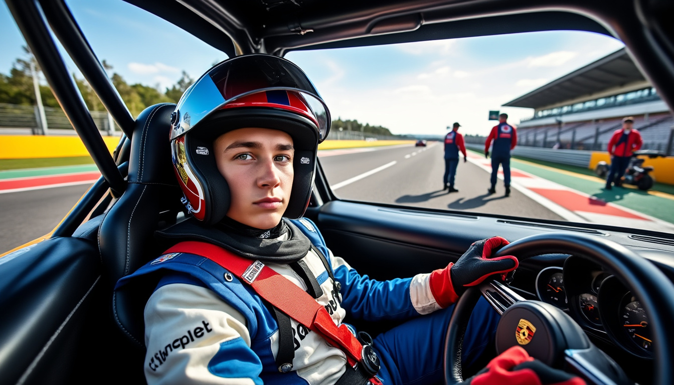 victor bernier vise la revanche en porsche cup et entend rebondir en automobile après ses précédentes performances.