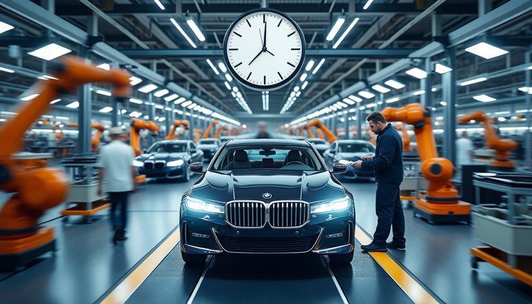 au cœur de la plus grande usine bmw d’allemagne, découvrez comment chaque seconde compte et pourquoi les équipes cherchent à en gagner une.