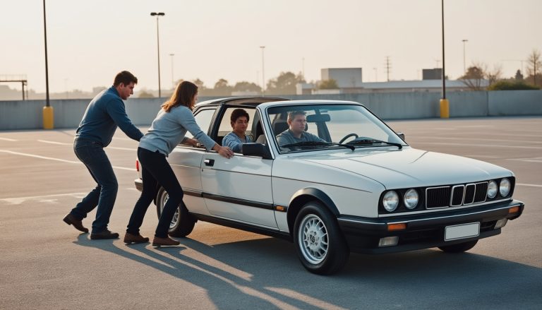 découvrez comment démarrer une voiture en la poussant, les étapes à suivre, les précautions à prendre et les situations où cette méthode est déconseillée.