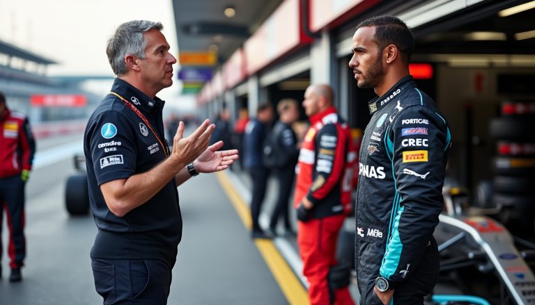 après le refus de lewis hamilton, frédéric vasseur revient sur ses excuses et appelle à tourner la page de cet épisode en f1.