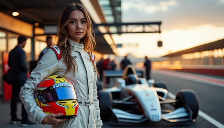 en formule 4, jade jacquet défend une vision simple : un pilote reste un pilote, quel que soit son parcours.