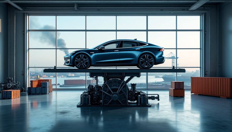 la guerre perturbe les chaînes d’approvisionnement et renchérit les coûts : le prix moyen des voitures électriques augmente mécaniquement.